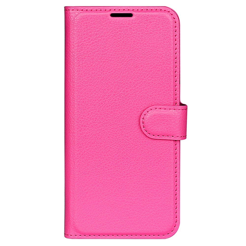  Samsung Galaxy A25 5G Fodral Litchi Läder Rosa