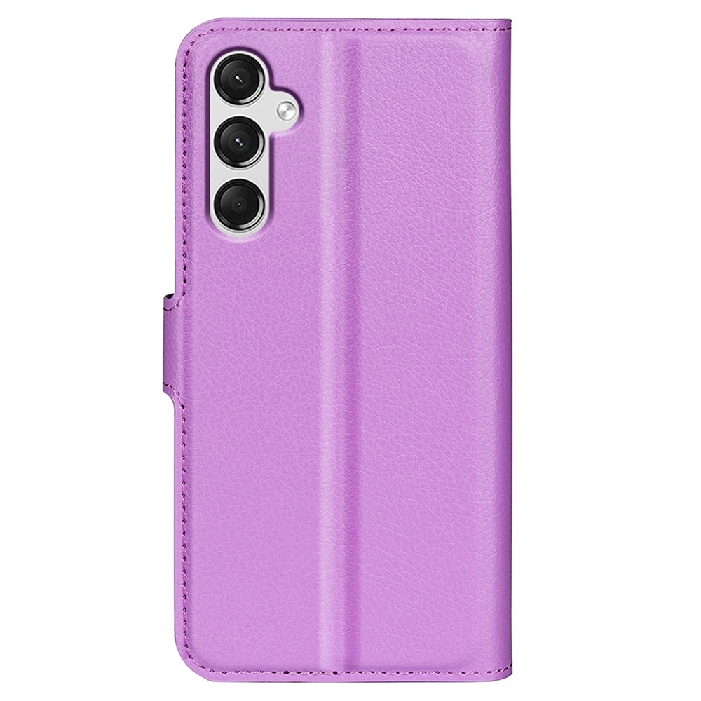  Samsung Galaxy A25 5G Fodral Litchi Läder Lila