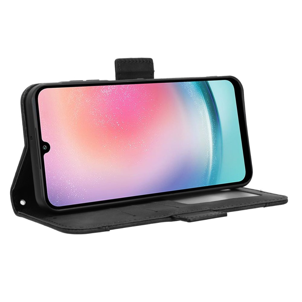  Samsung Galaxy A25 5G Fodral Med Avtagbart Kortfodral Svart