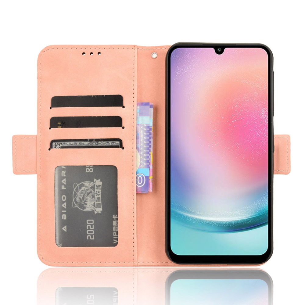  Samsung Galaxy A25 5G Fodral Med Avtagbart Kortfodral Rosa