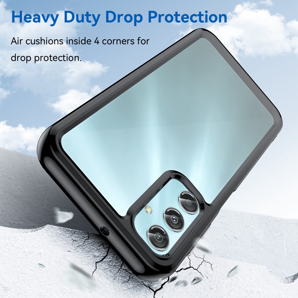  Samsung Galaxy A25 5G Skal Shockproof Akryl/TPU Svart