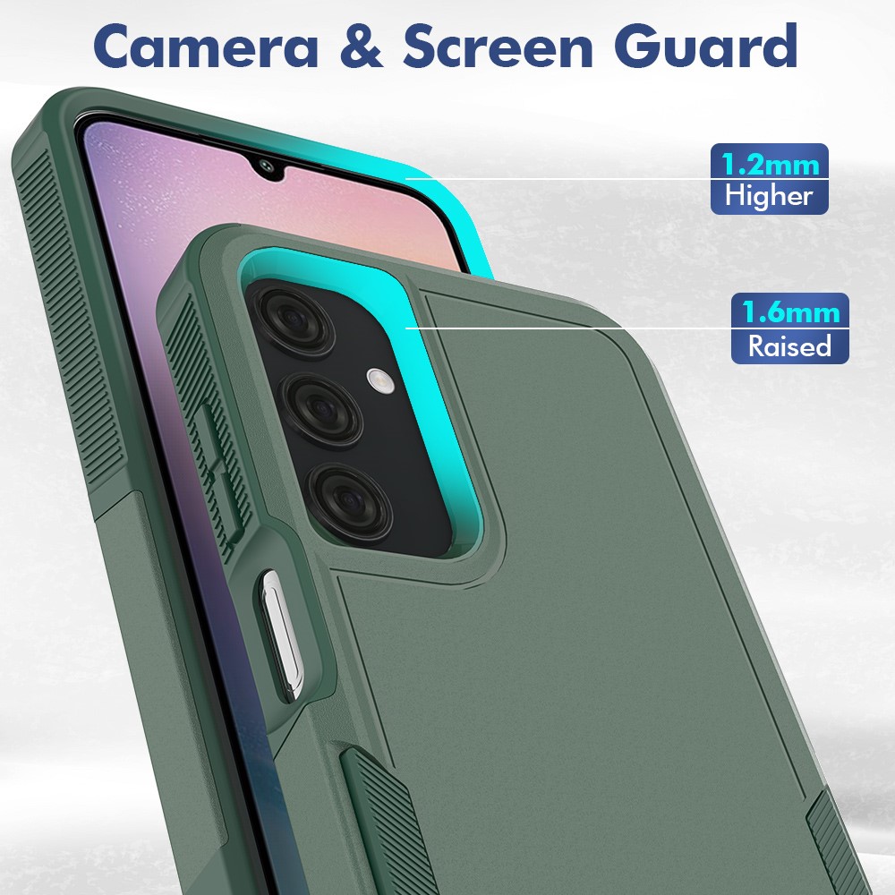  Samsung Galaxy A25 5G Shockproof Xtreme Skal Mörk Grön
