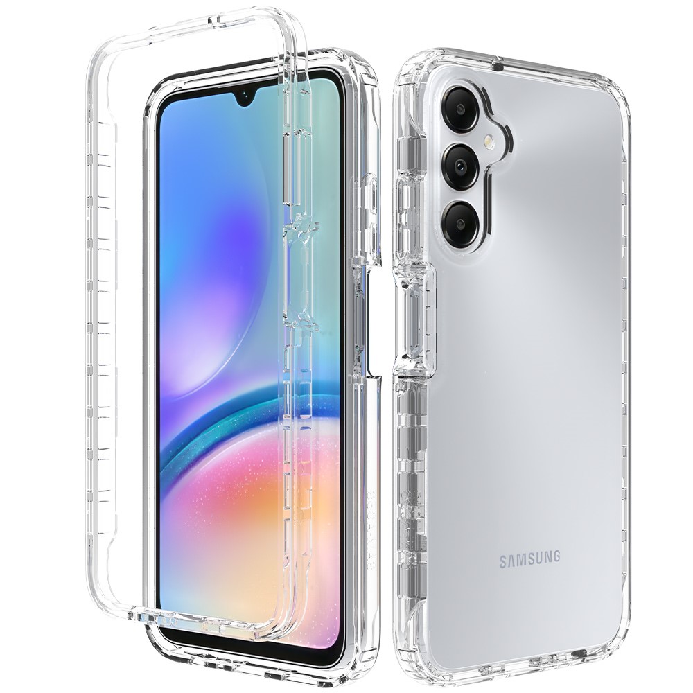  Samsung Galaxy A05s 4G 360° Shockproof Hybrid Skal Transparent