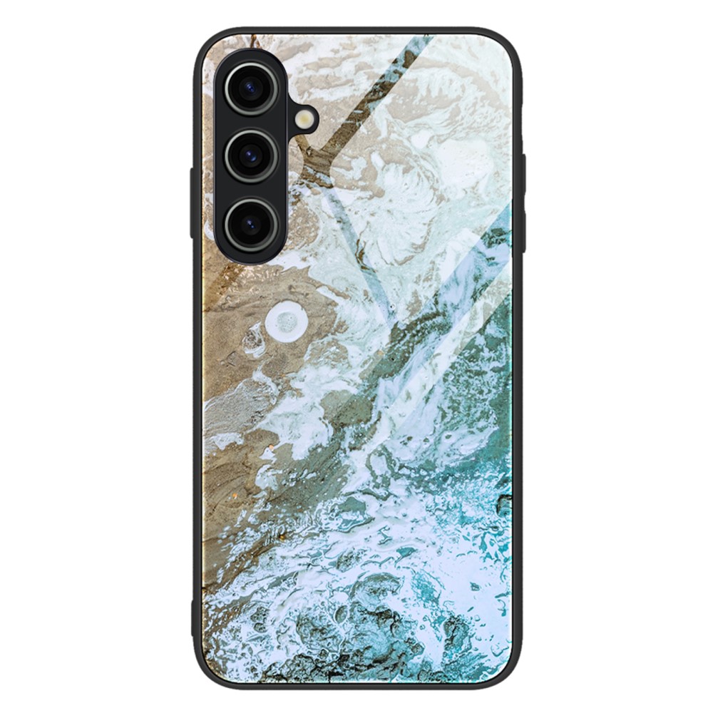  Samsung Galaxy A05s 4G Skal Marmor Härdat Glas Beach
