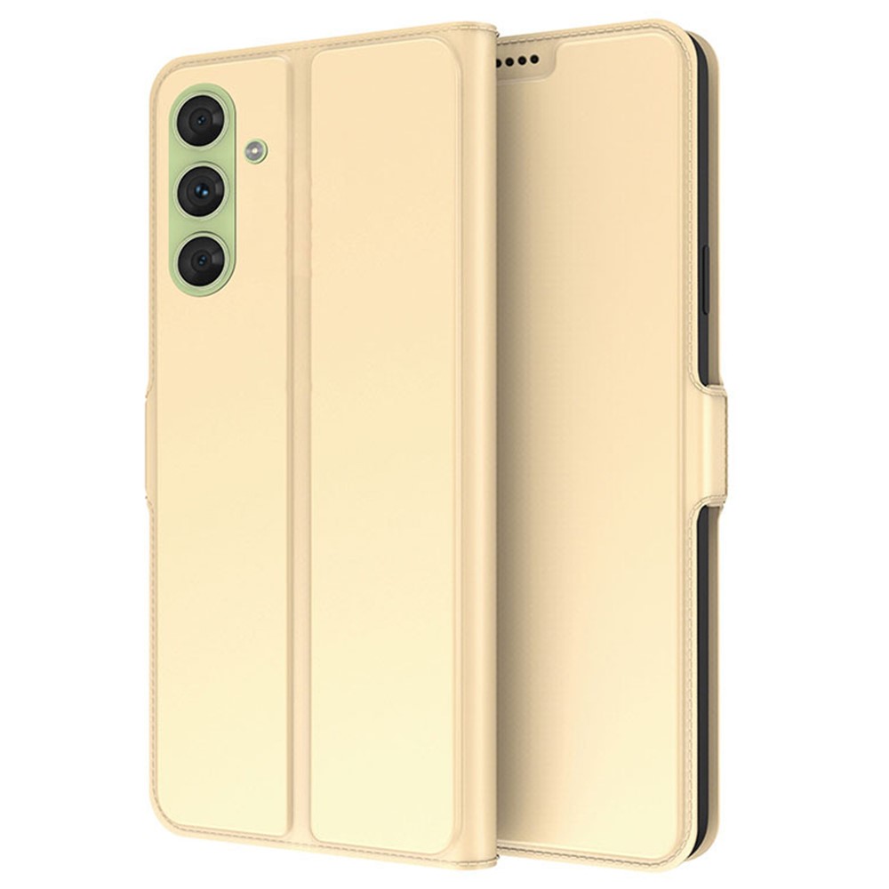  Samsung Galaxy A25 5G Fodral Slim Läder Guld