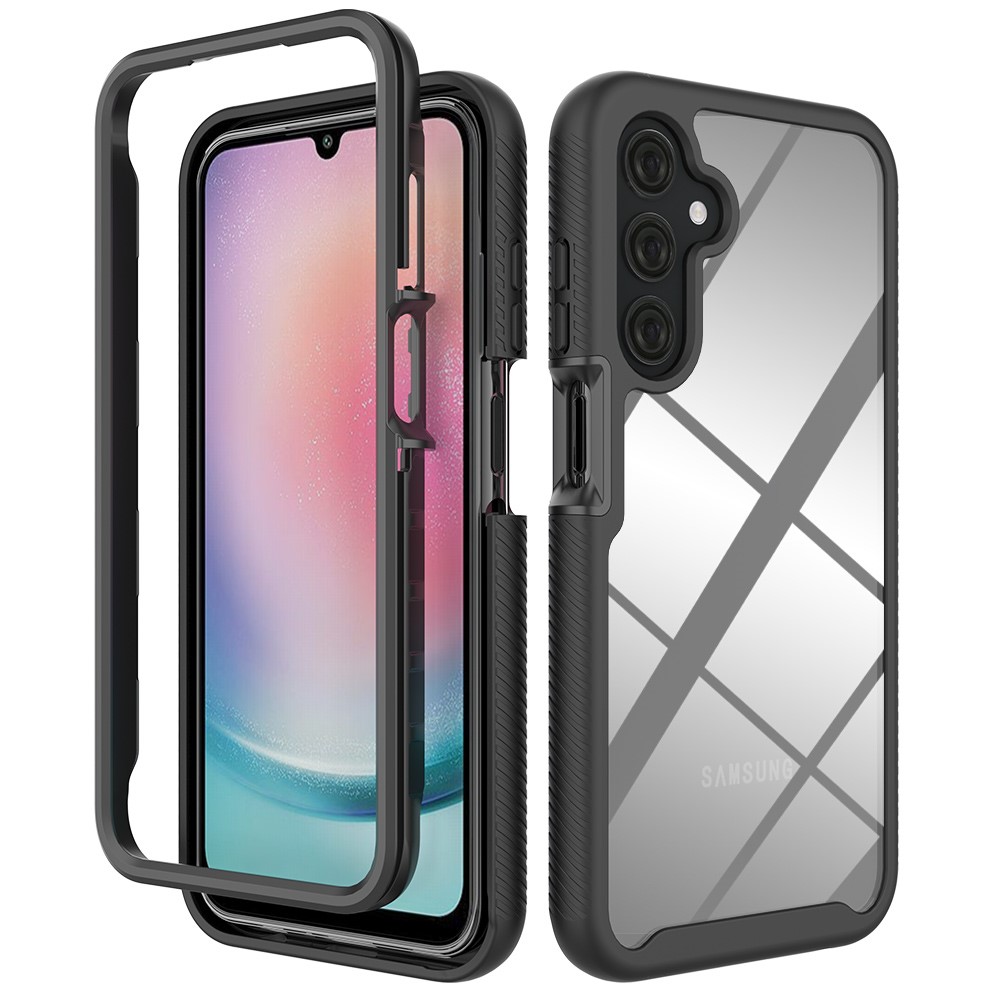  Samsung Galaxy A25 5G 360° Shockproof Hybrid Skal Svart