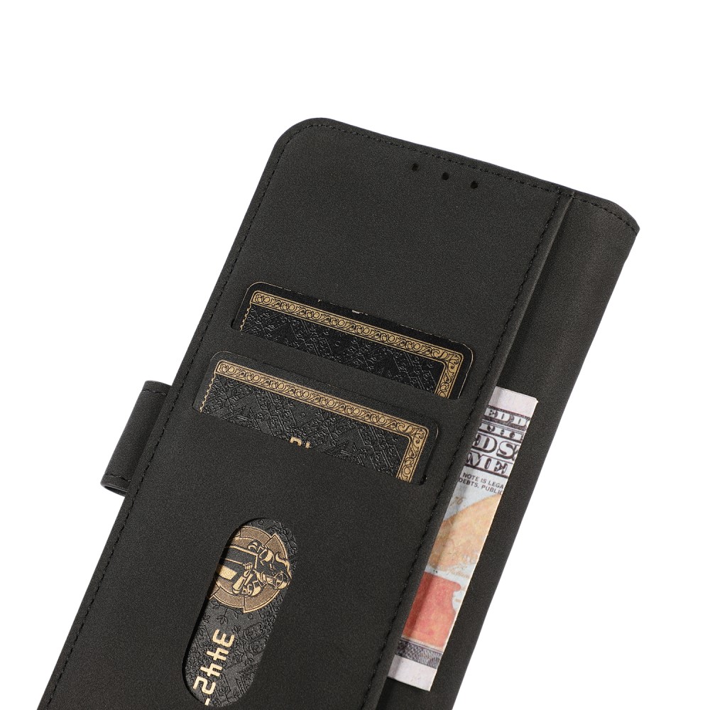 KHAZNEH KHAZNEH Galaxy S24 Fodral Retro Läder Svart