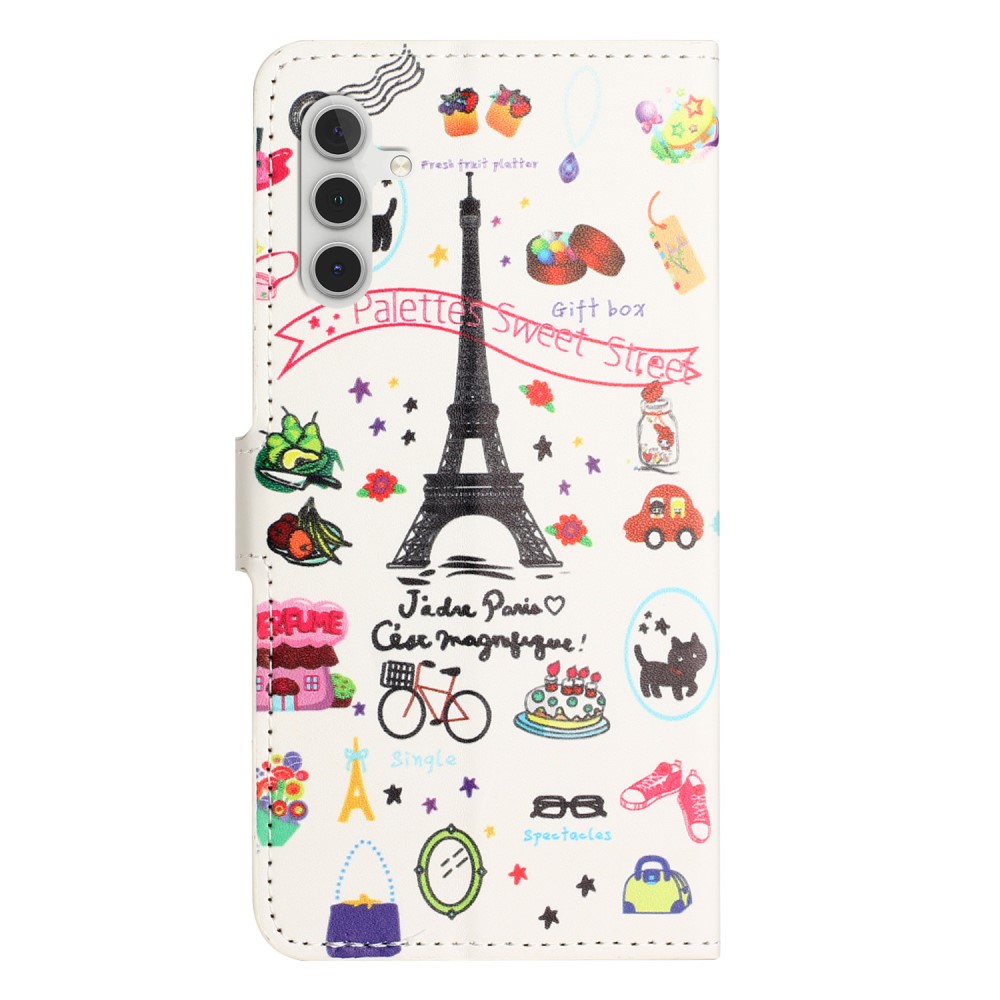  Samsung Galaxy S24 Fodral Med Tryck Paris