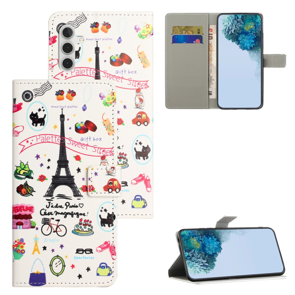  Samsung Galaxy S24 Fodral Med Tryck Paris