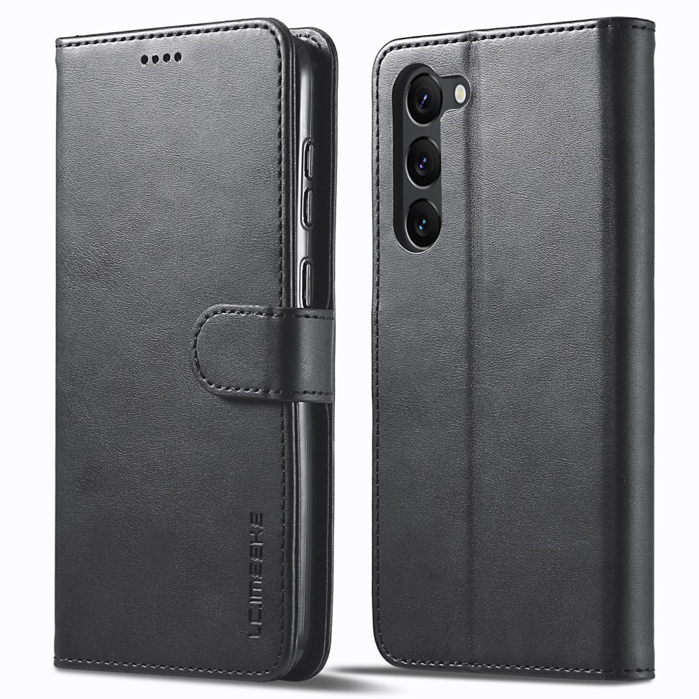 LC.IMEEKE LC.IMEEKE Samsung Galaxy S24 Fodral Läder Svart