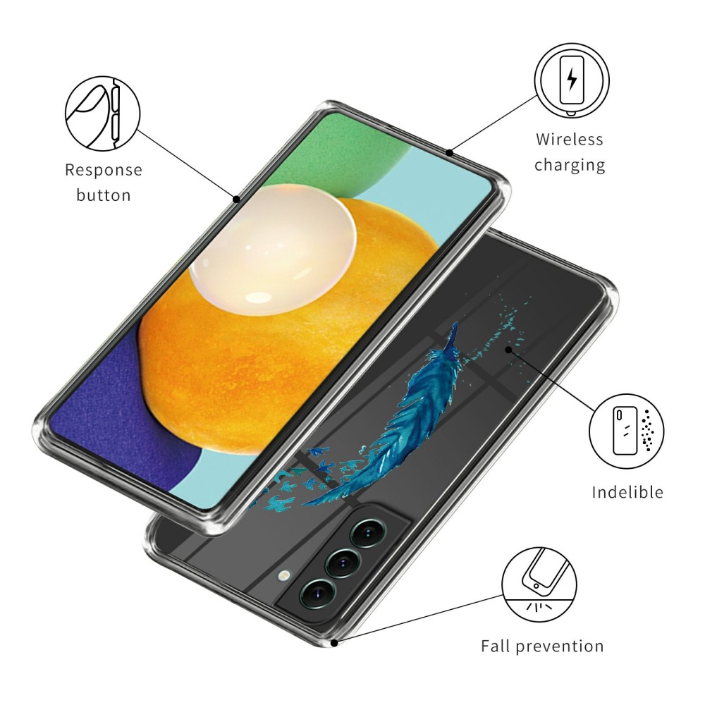  Samsung Galaxy S24 Skal Med Tryck Fjäder