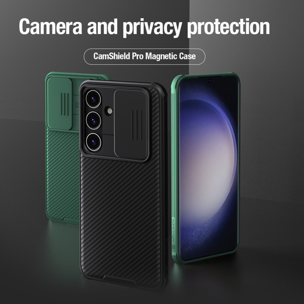 NILLKIN NILLKIN Samsung Galaxy S24 Skal MagSafe CamShield Pro Svart