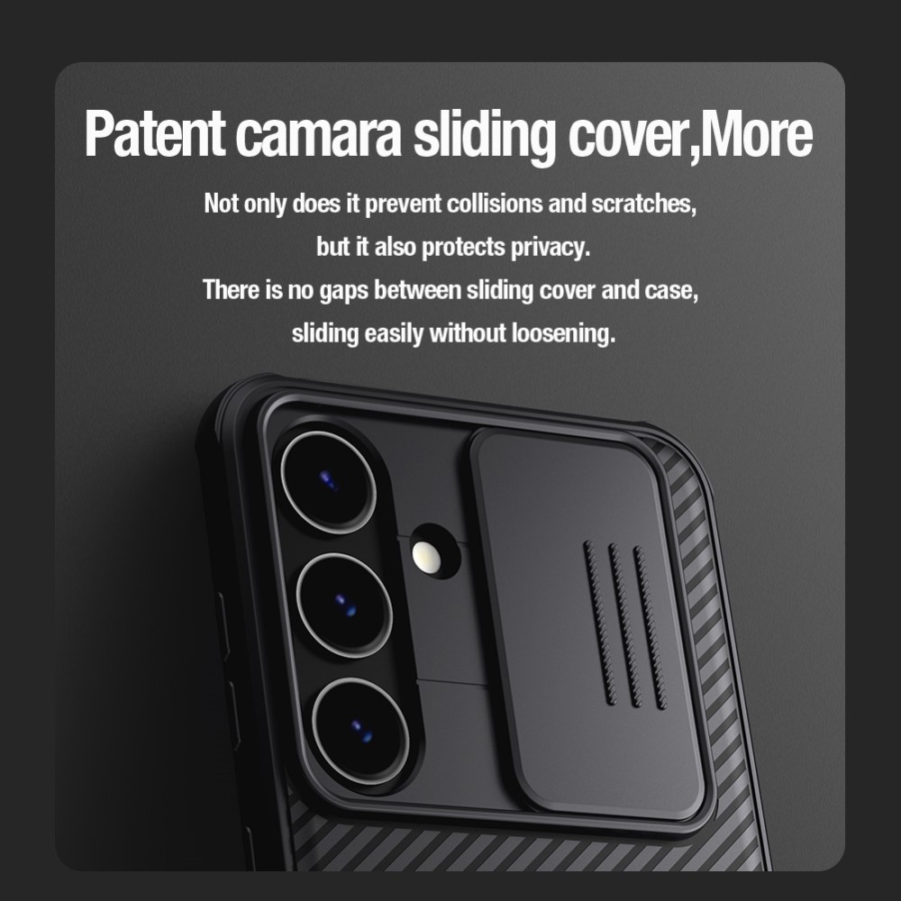 NILLKIN NILLKIN Samsung Galaxy S24 Skal MagSafe CamShield Pro Svart