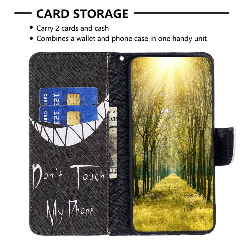  Galaxy S25 Plus / S24 Plus Fodral Med Tryck Dont Touch