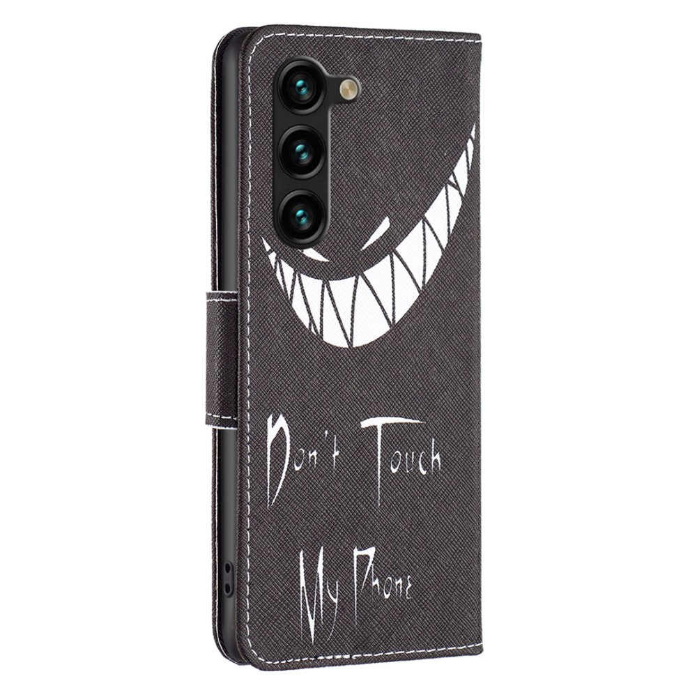  Galaxy S25 Plus / S24 Plus Fodral Med Tryck Dont Touch