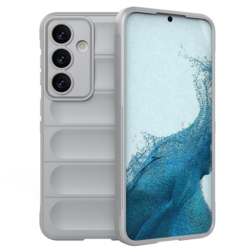  Samsung Galaxy S24 Plus Skal Magic Shield TPU Ljus Grå