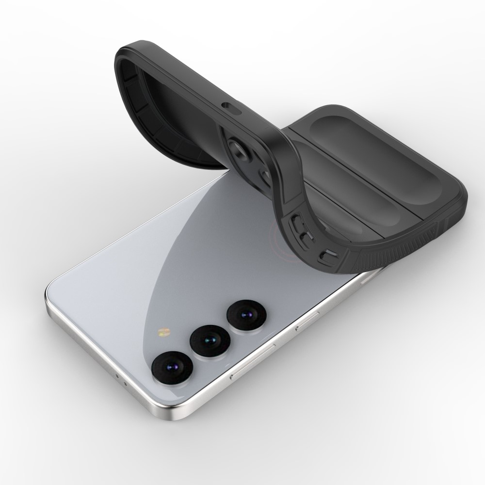  Samsung Galaxy S24 Plus Skal Magic Shield TPU Ljus Grå