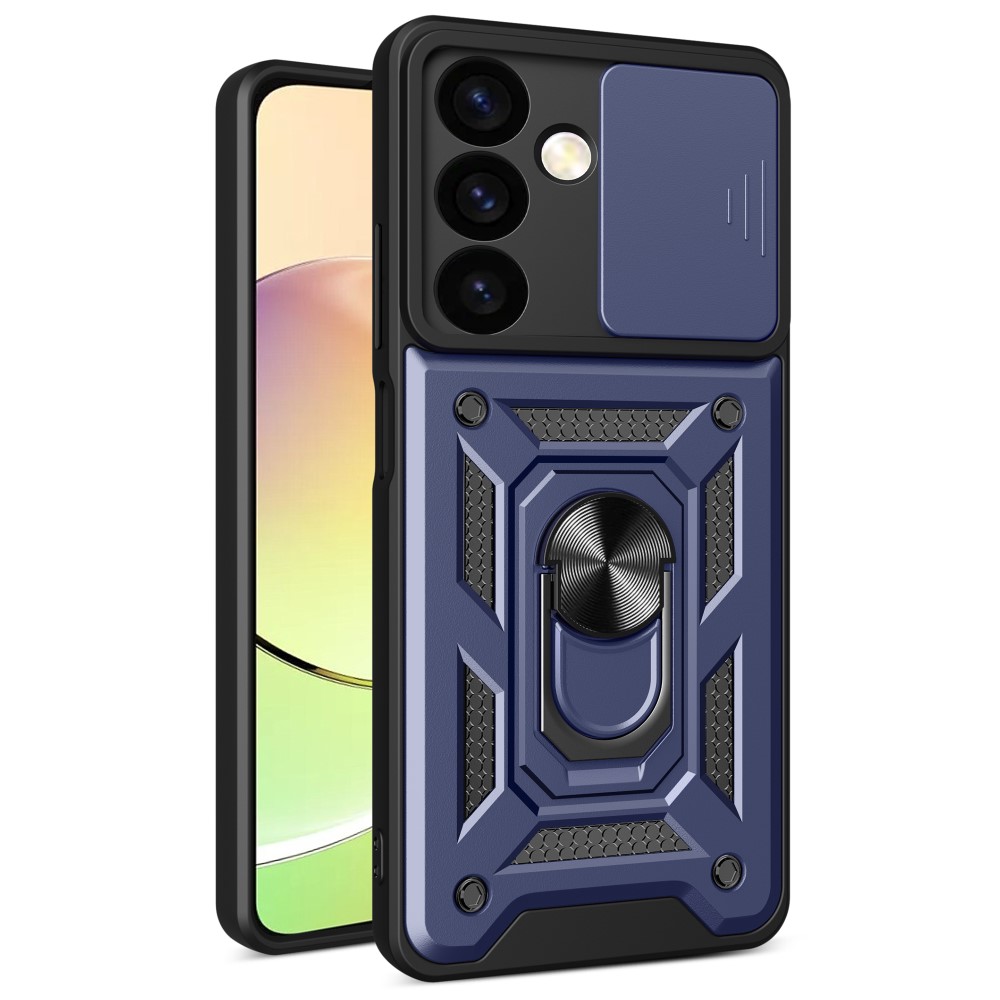  Samsung Galaxy S24 Plus Skal CamShield Hybrid Ring Blå
