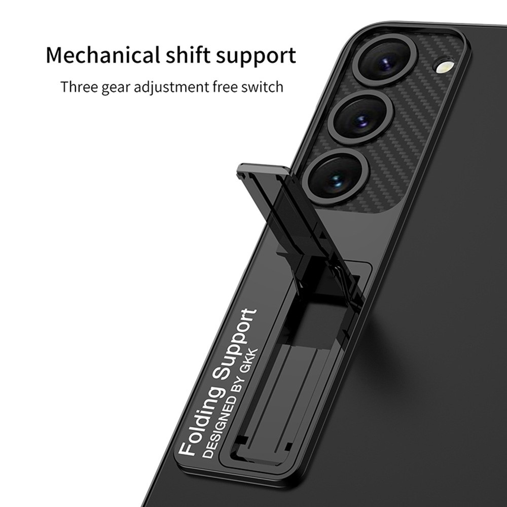 GKK GKK Galaxy S24 Plus Skal Hybrid Kickstand Mörk Grön