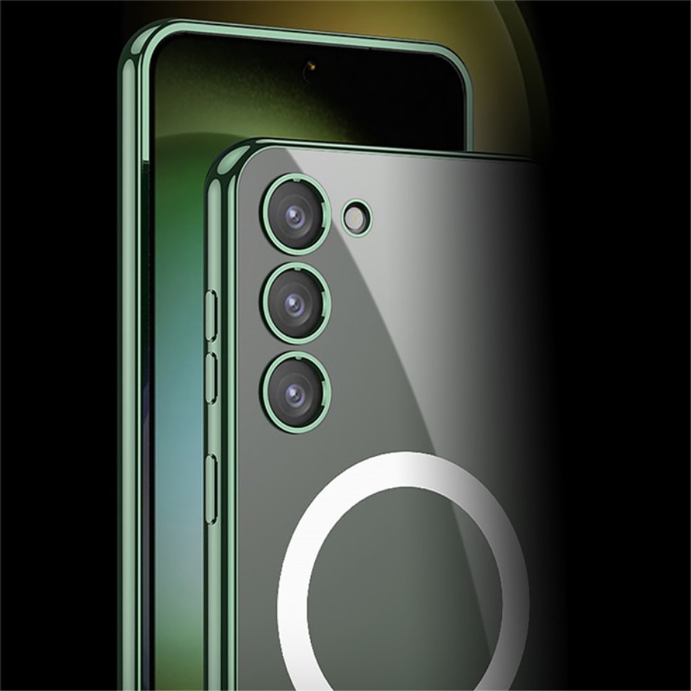 GKK GKK Galaxy S24 Plus Skal MagSafe Electroplate Midnight Green