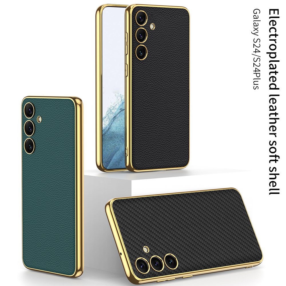 GKK GKK Galaxy S24 Plus Skal Hybrid Electroplate Rosa