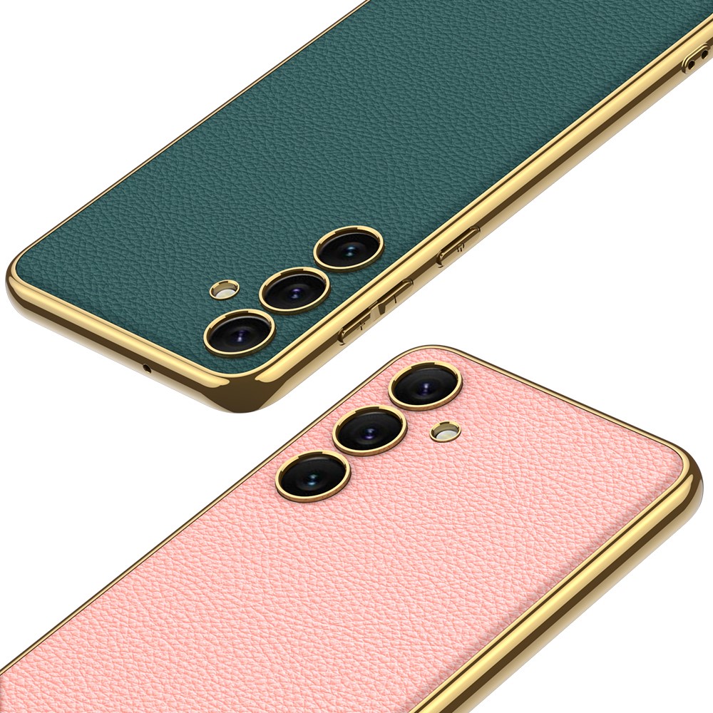 GKK GKK Galaxy S24 Plus Skal Hybrid Electroplate Rosa