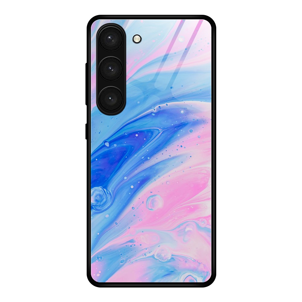  Samsung Galaxy S24 Plus Skal Härdat Glas Rosa