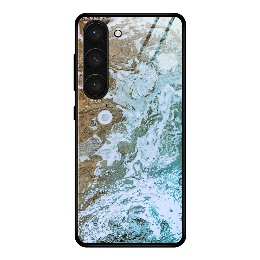  Samsung Galaxy S24 Plus Skal Härdat Glas Beach