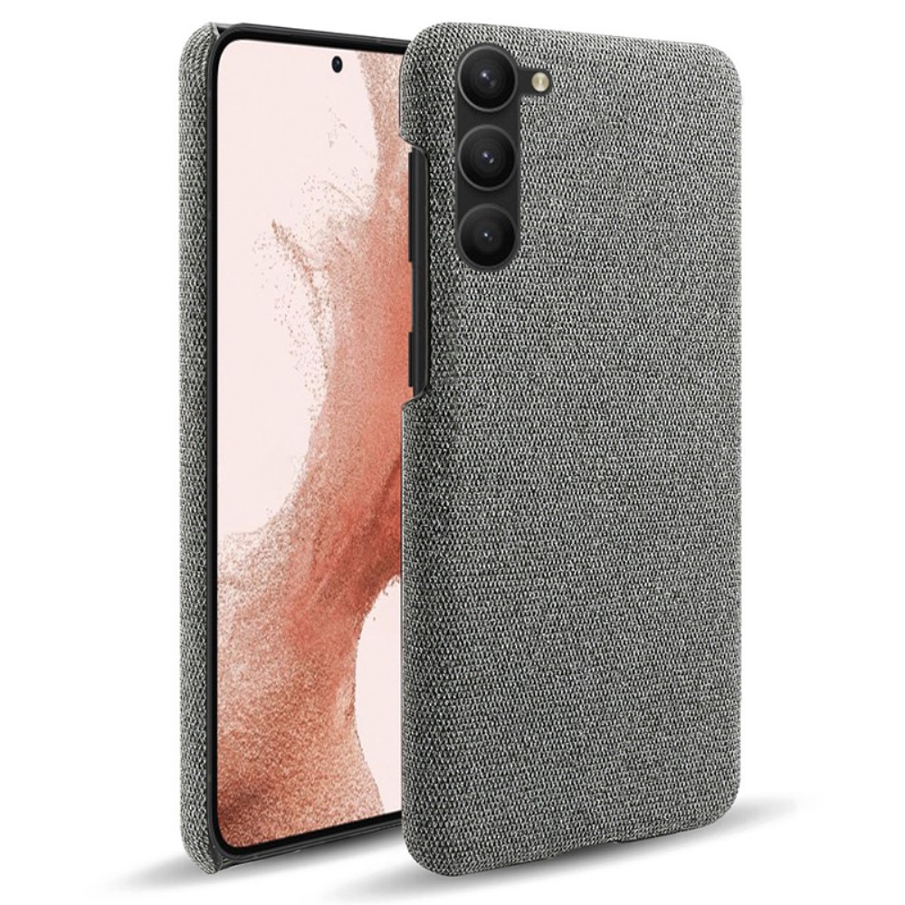  Samsung Galaxy S24 Plus Slim Tygbelagt Skal Grå