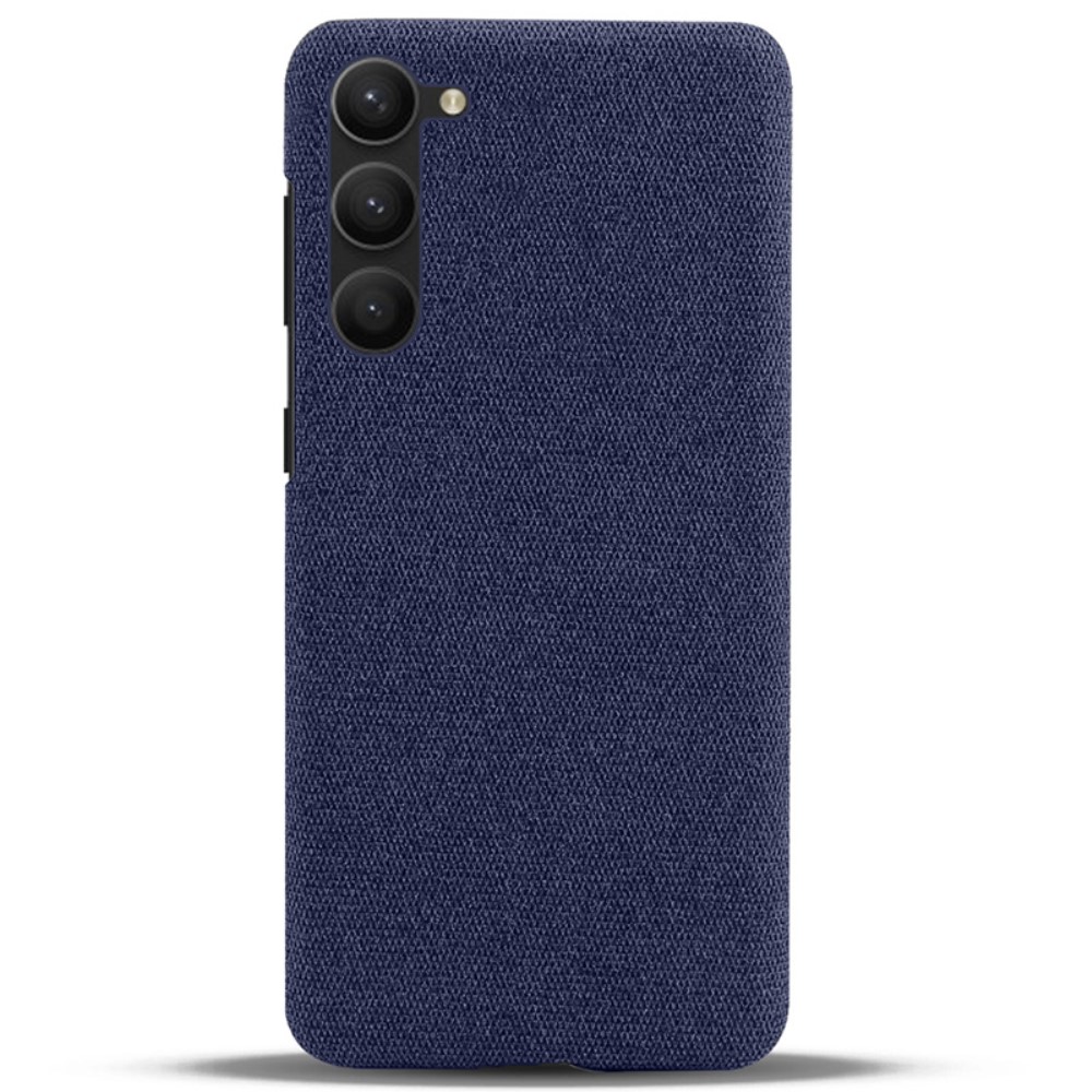  Samsung Galaxy S24 Plus Slim Tygbelagt Skal Blå