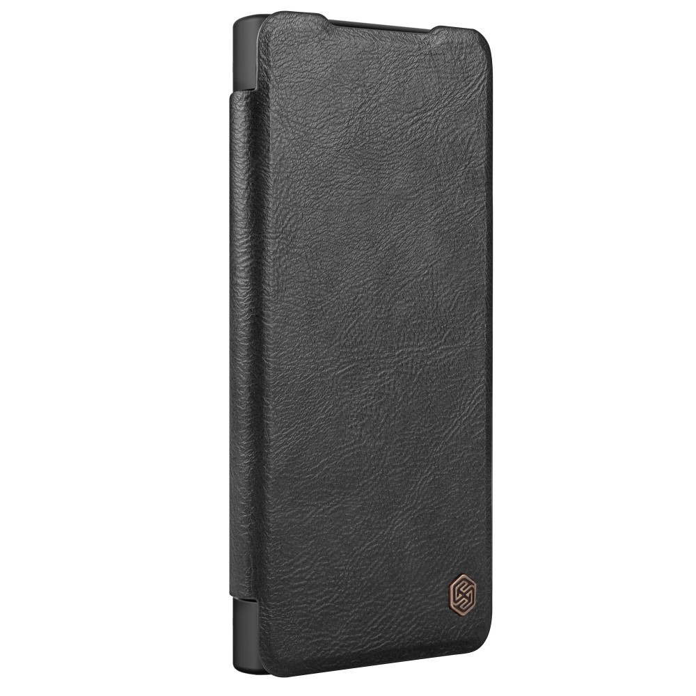 NILLKIN NILLKIN Galaxy S24 Plus Fodral Qin Läder Cam Kickstand Svart