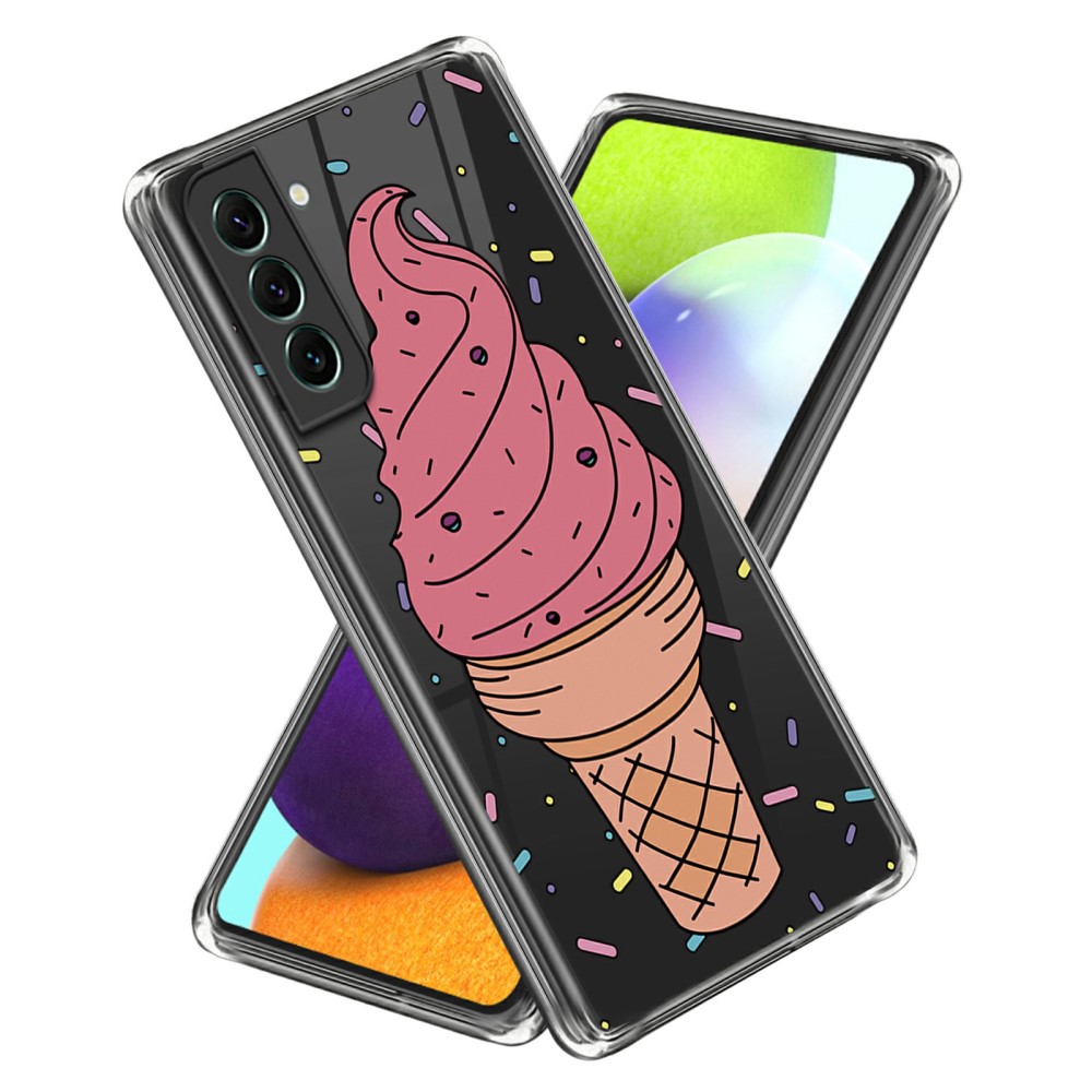  Samsung Galaxy S24 Plus Skal Med Tryck Glass
