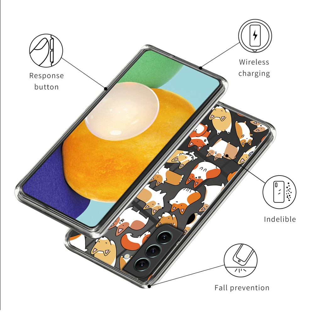  Samsung Galaxy S24 Plus Skal Med Tryck Hundar