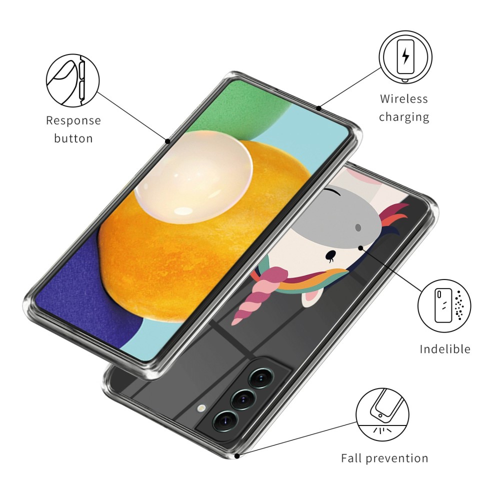  Samsung Galaxy S24 Plus Skal Med Tryck Unicorn