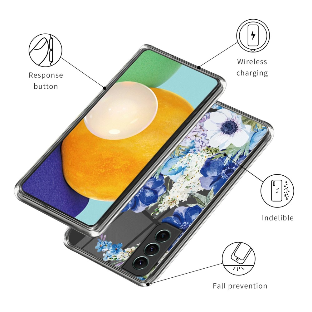  Samsung Galaxy S24 Plus Skal Med Tryck Blommor