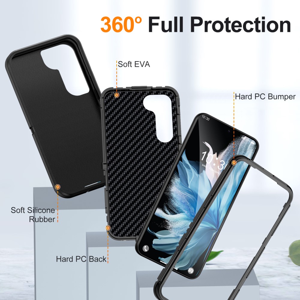  Galaxy S25 Plus / S24 Plus Skal Xtreme Shockproof Svart