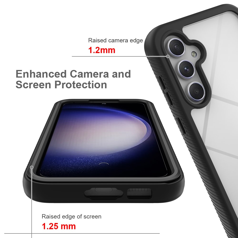  Samsung Galaxy S24 Plus Skal 360 Defense Svart