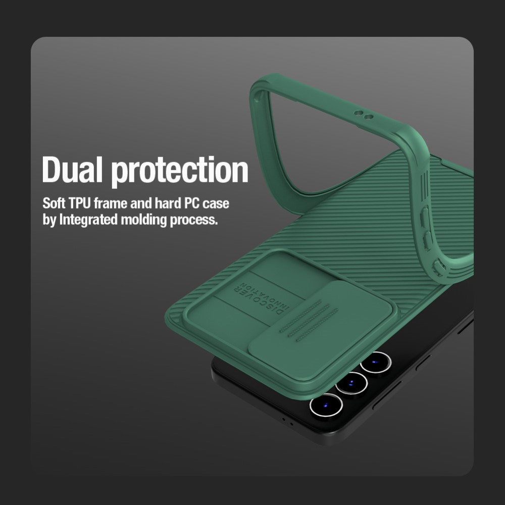 NILLKIN NILLKIN Galaxy S24 Plus Skal MagSafe CamShield Pro Grön