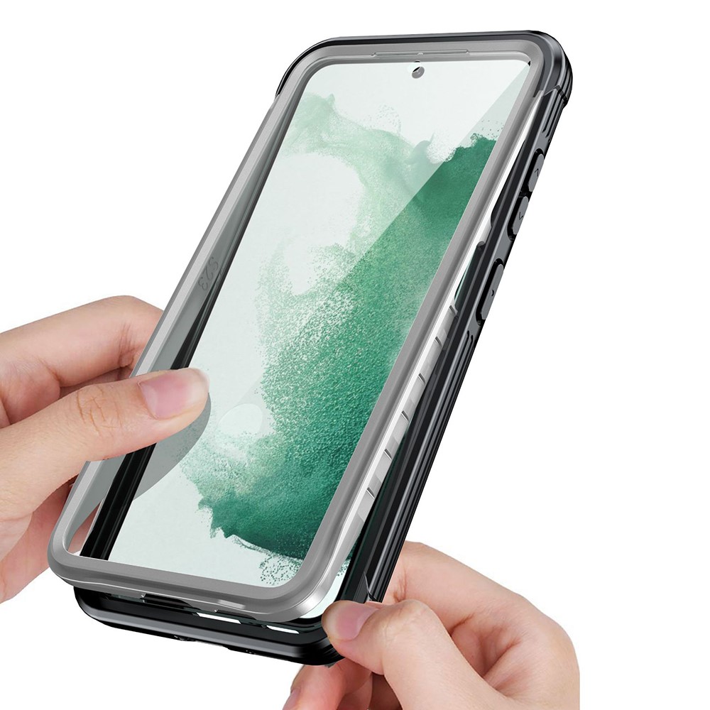  Samsung Galaxy S24 Plus 360° Shockproof Hybrid Skal Transparent