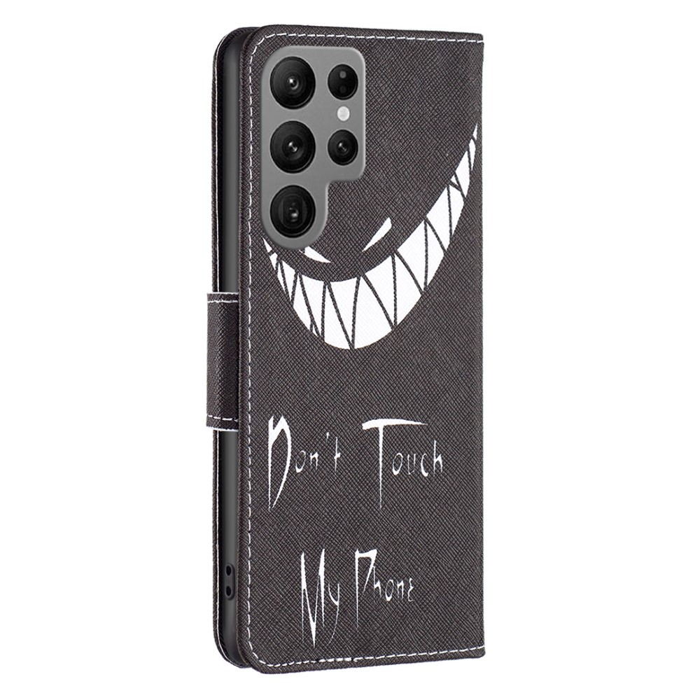  Galaxy S24 Ultra Fodral Med Tryck Dont Touch