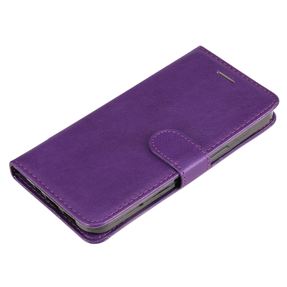  Samsung Galaxy S24 Ultra Fodral Solid Läder Lila