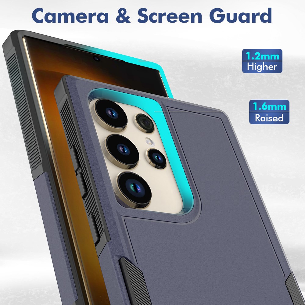  Samsung Galaxy S24 Ultra Skal Xtreme Shockproof Mörk Blå