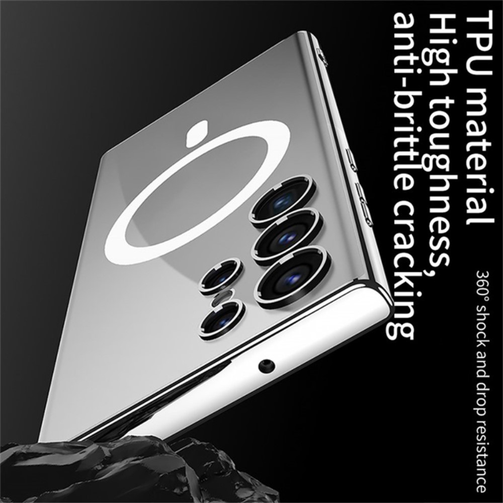 GKK GKK Galaxy S24 Ultra Skal MagSafe Electroplate Midnight Green