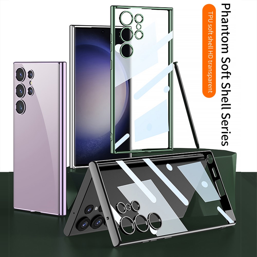 GKK GKK Galaxy S24 Ultra Skal Electroplate TPU Midnight Green
