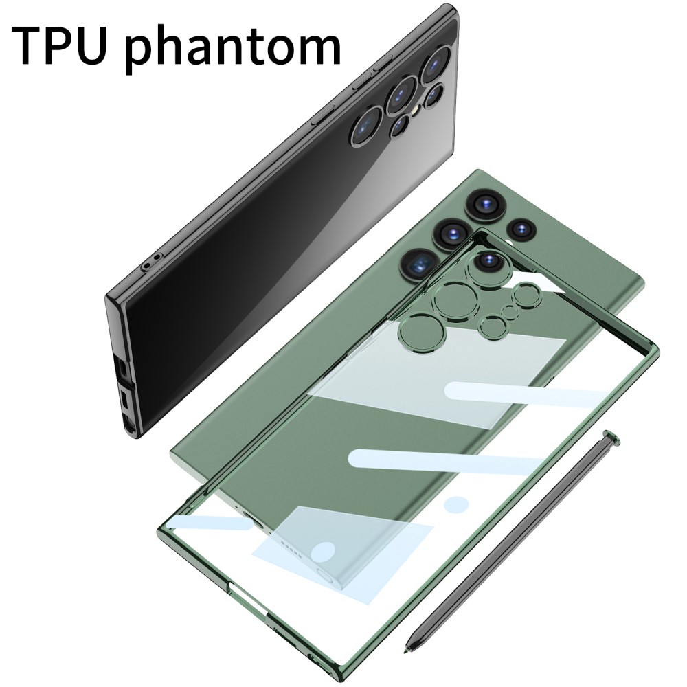 GKK GKK Galaxy S24 Ultra Skal Electroplate TPU Silver