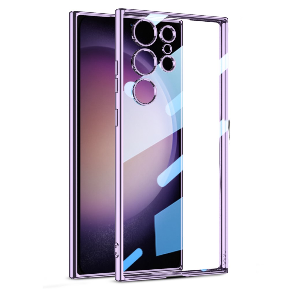 GKK GKK Galaxy S24 Ultra Skal Electroplate TPU Lila