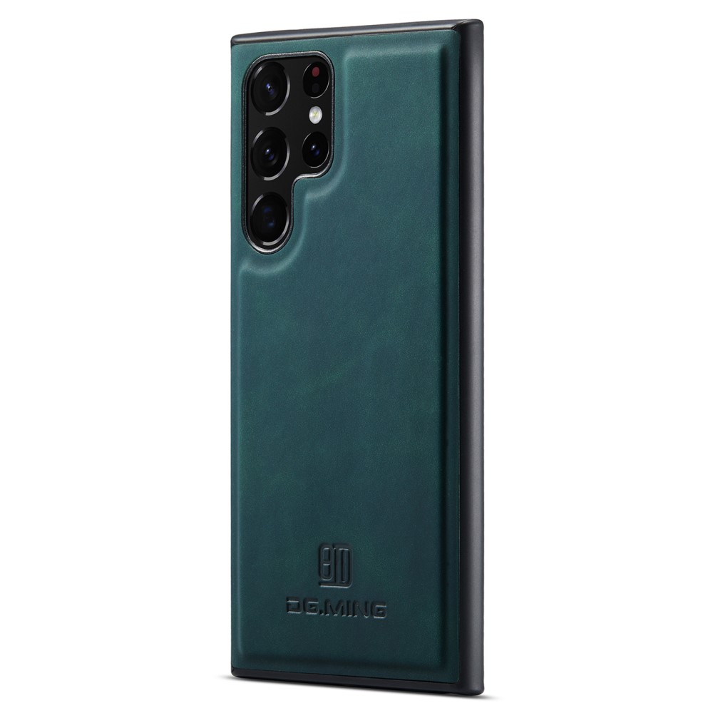 DG.MING DG.MING Galaxy S24 Ultra Skal Läderbelagt Grön