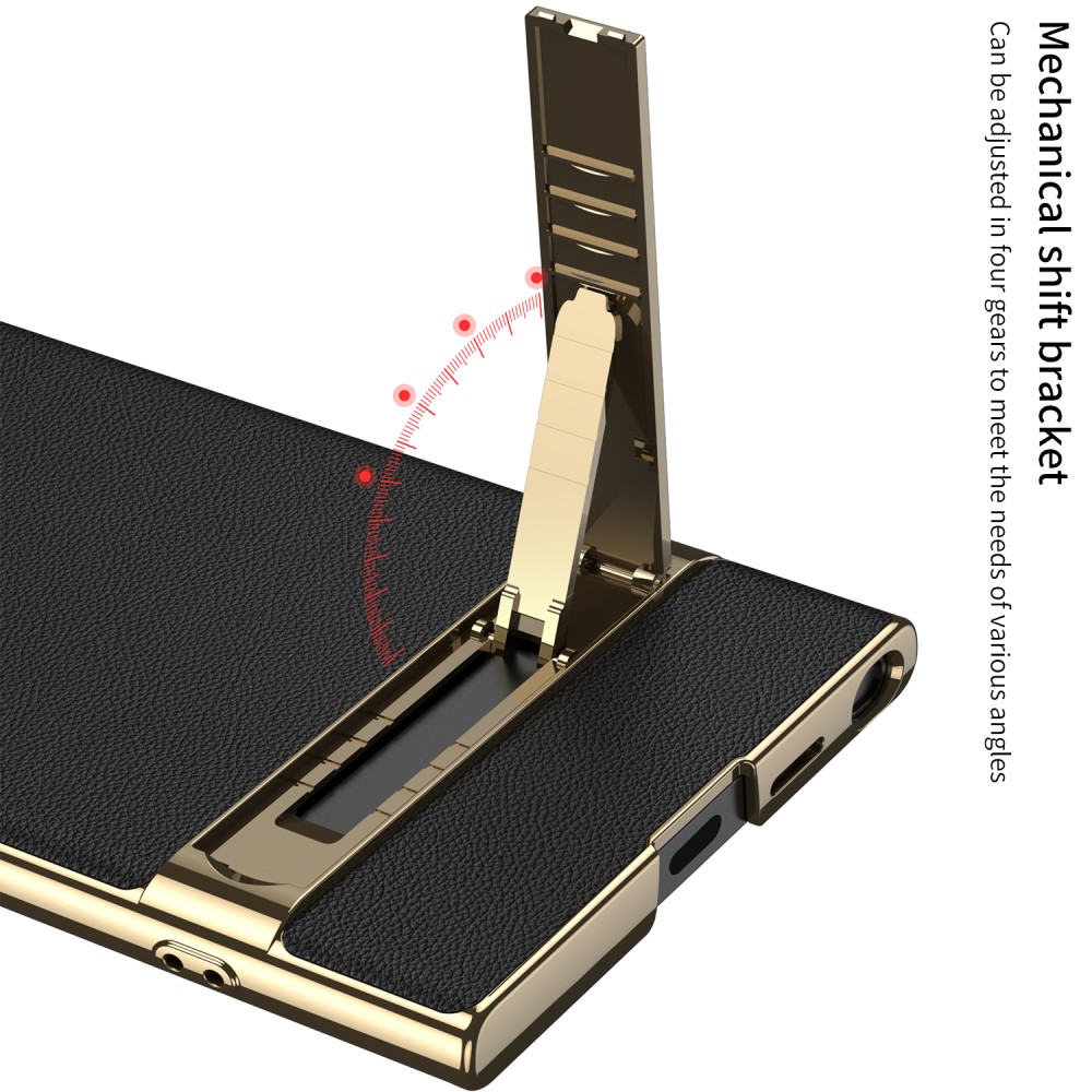 GKK GKK Galaxy S24 Ultra Skal Electroplate Kickstand Grön