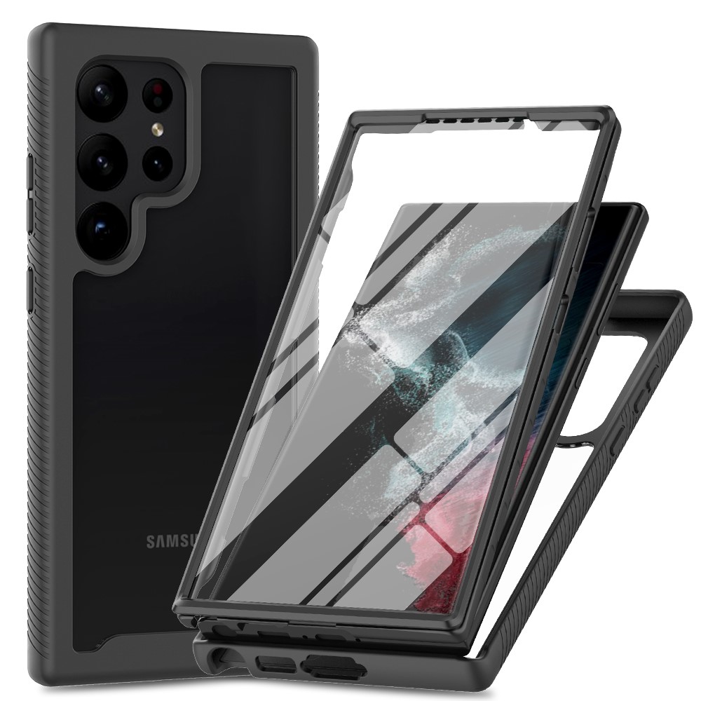  Samsung Galaxy S24 Ultra Skal 360 Hybrid Svart