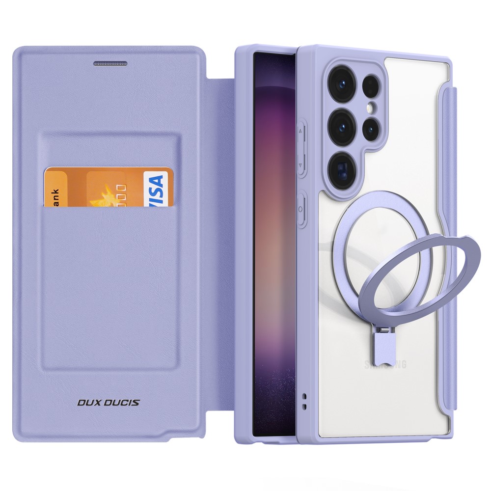 DUX DUCIS DUX DUCIS Galaxy S24 Ultra Skin X Pro RFID Fodral MagSafe Kickstand